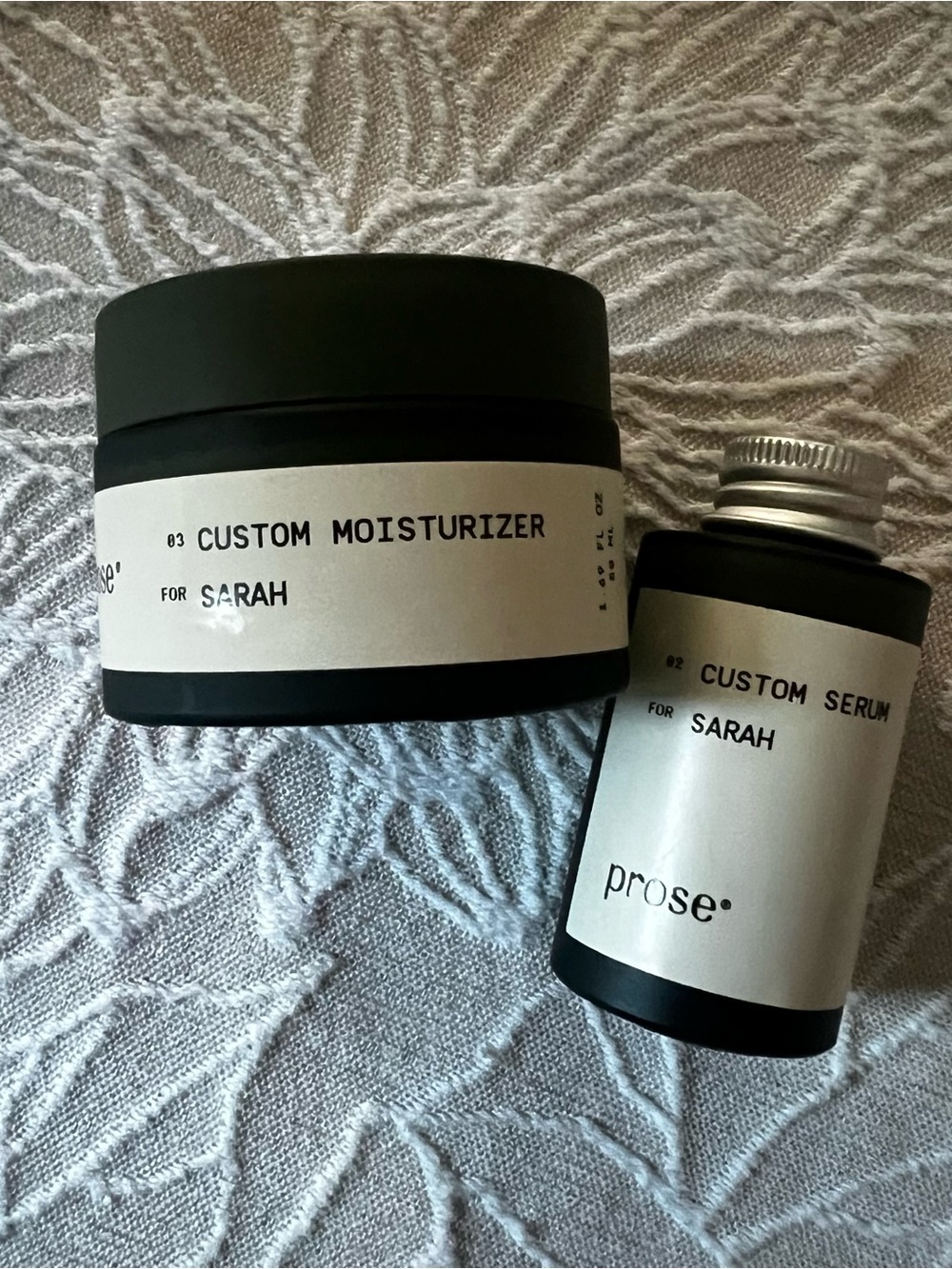 NEW Prose Moisturizer & Serum Skincare Set